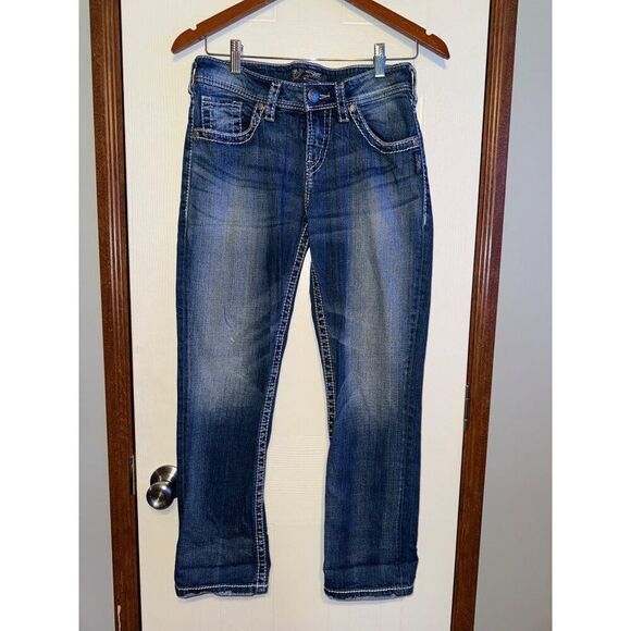 Silver Jeans Natsuki Capri Jeans Size 27 - Picture 14 of 15